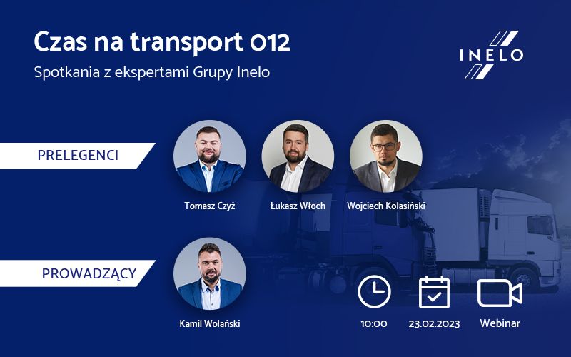 czas na transport, webinar, inelo.pl